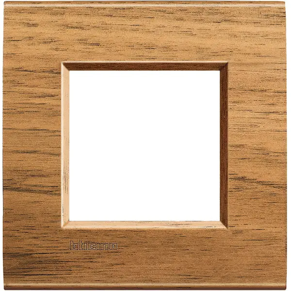 Rama ornament 2 module Bticino Living Light LNA4802LNC, nuc american