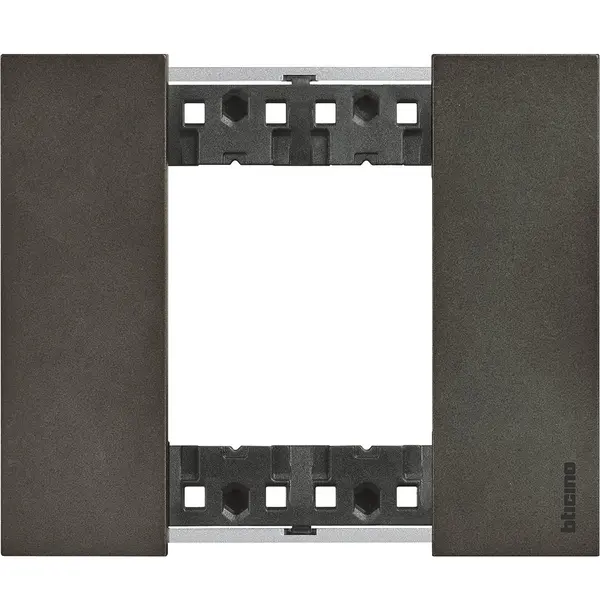 Rama ornament 2 module Bticino Living Now KA4802NG, space