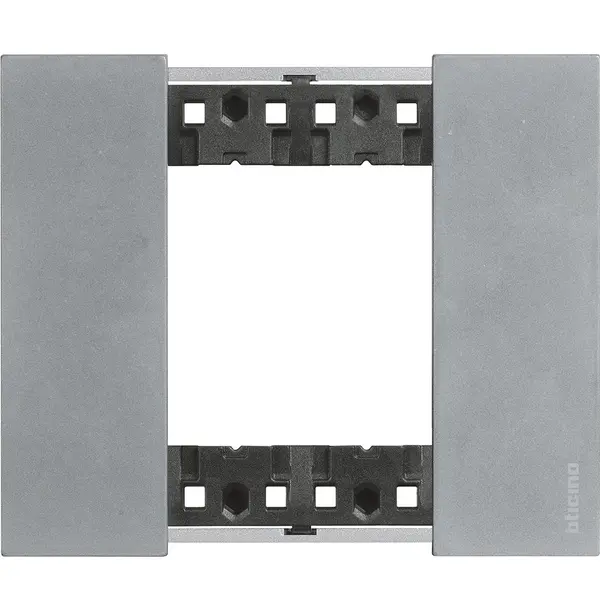 Rama ornament 2 module Bticino Living Now KA4802NW, moon