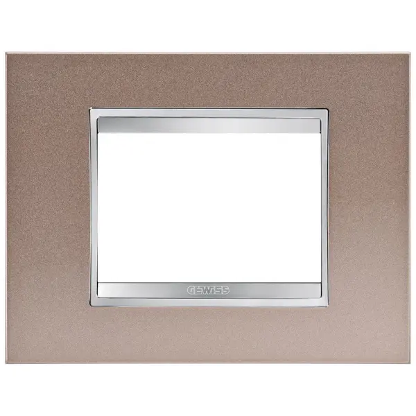 Rama ornament 3 module Gewiss Chorus Lux GW16203MP