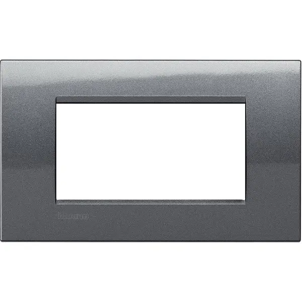 Rama ornament 4 module Bticino Living Light LNA4804AC, otel