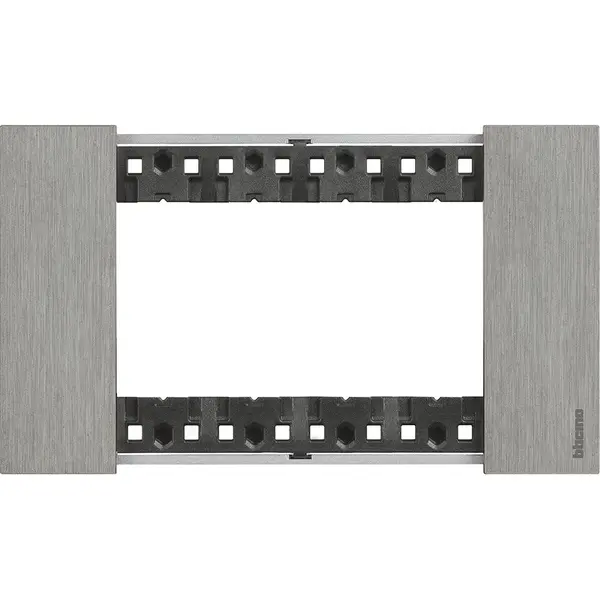 Rama ornament 4 module Bticino Living Now KA4804ZG, otel
