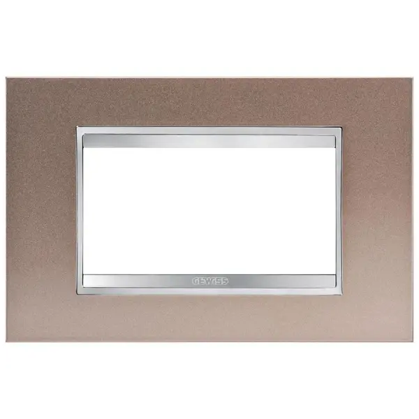 Rama ornament 4 module Gewiss Chorus Lux GW16204MP