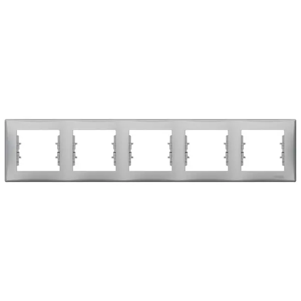 Rama ornament oriz, 5 posturi Schneider Sedna SDN5800960, aluminiu
