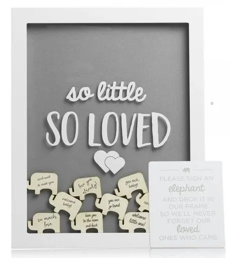 Rama pentru mesaje Pearhead - Little wishes elephant