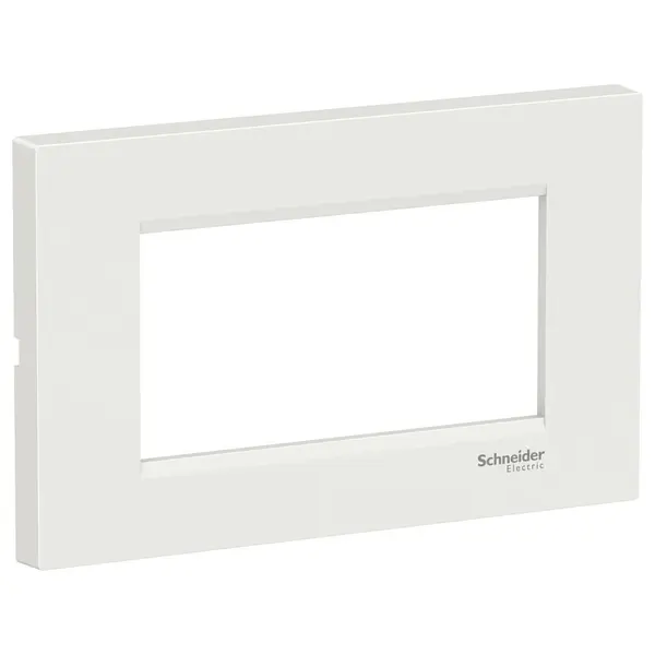 Rama plata 4 module Schneider Easy Styl LMR7254001, alb