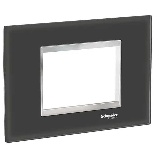 Rama sticla 3M Schneider Easy Styl LMR7933038, negru/crom
