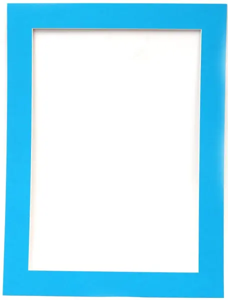 Rama unică din carton Em Art - 700 g/m2, pentru hârtie A4, dimensiunea exterioară 26.4 x 35 cm, albastru