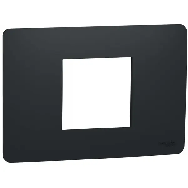 Rama Unica Studio 2 module Schneider Noua Unica NU210254, antracit
