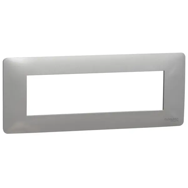 Rama Unica Studio 7 module Schneider Noua Unica NU210730, aluminiu