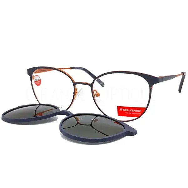 Rame de ochelari clip on Solano CL10216 A - Default Title