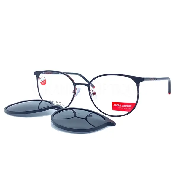 Rame de ochelari clip on Solano CL10220 A - Default Title