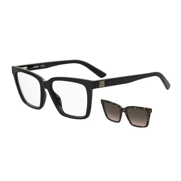 Rame ochelari de vedere dama Love Moschino clip-on MOL661/C 581