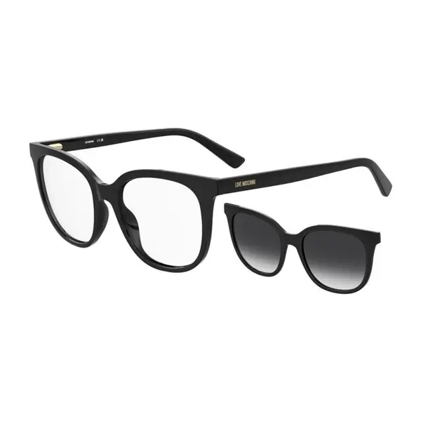 Rame ochelari de vedere dama Love Moschino clip-on MOL681/C 807