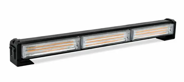 Rampa avertizare luminoasa 3 COB 46 cm 12/24V de 54W stroboscop intermitent