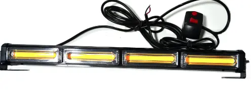 Rampa avertizare luminoasa 4 Led COB 12/24v 59CM