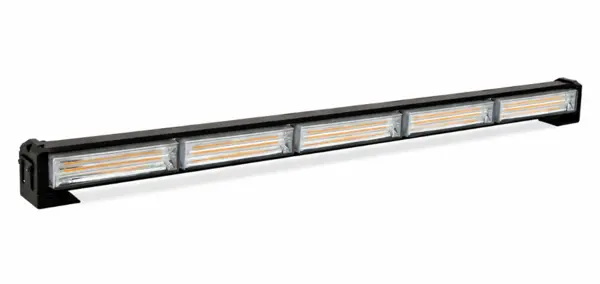Rampa avertizare luminoasa 5 COB 12/24V de 90W stroboscop intermitent