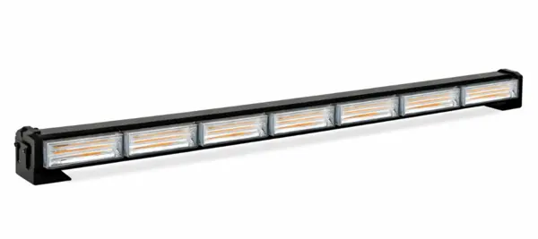 Rampa avertizare luminoasa 7 COB 12/24V de 126W stroboscop intermitent 104CM