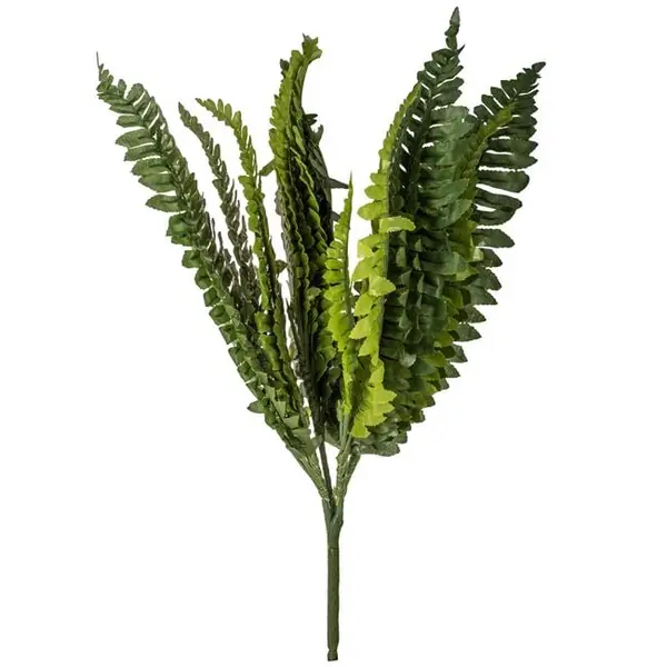 Ramura decorativa artificiala,Feriga,verde,38 cm