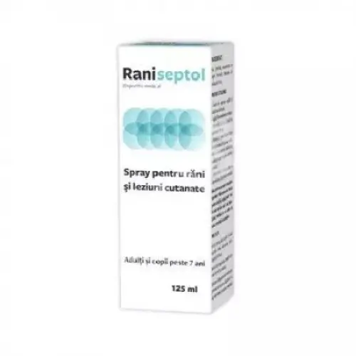 Raniseptol spray rani leziuni cutanate, 125ml Zephyr Labs