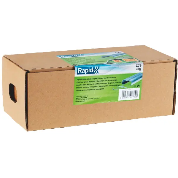 RAPID Rapid 40107760, set de 6000 inele pentru gard din aluminiu, C75, diametru 6-18 mm