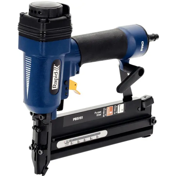 RAPID Rapid 5000103, capsator/ciocan pneumatic PRO PBS151, functional cu capse No. 90, 20-40 si cuie No. 8, 15-50 mm