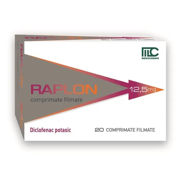 Raplon, 12,5 mg, Medochemie | 20 comprimate filmate