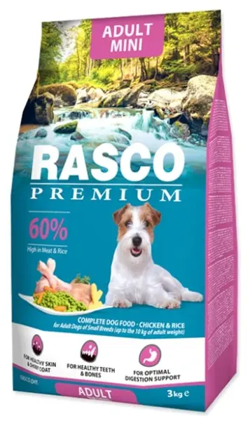 RASCO Premium Adult Mini, cu Pui şi Orez