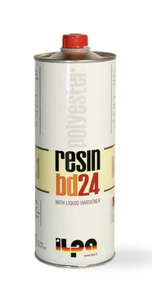 Rasina poliesterica transparenta BD24, 1kg, Ilpa, pentru lipire si intarire piatra naturala