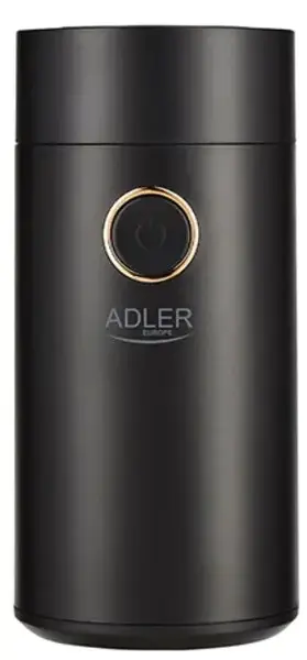 Rasnita de cafea Adler AD4446bg, 75 g, 150 W (Negru/Auriu)