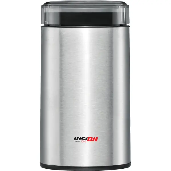 Rasnita electrica Vision Chef VRC200IX, 200 W, Capacitate 70 g, Inox
