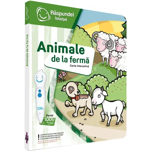 Raspundel Istetel Carte Animale de la Ferma