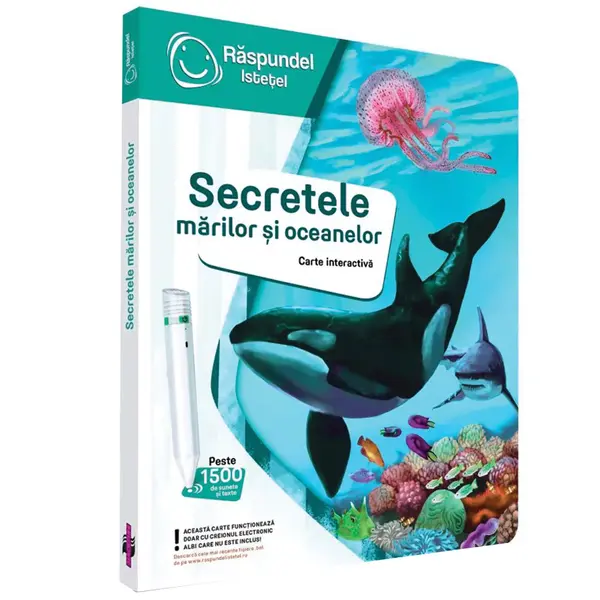 Raspundel Istetel Carte - Secretele marilor si oceanelor