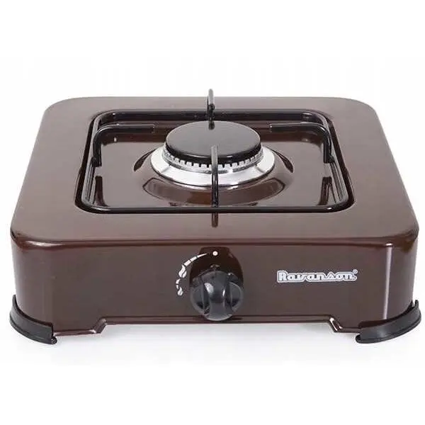 Ravanson Arzator gaz, Ravanson K-01BR, metal emailat, 34 x 30.4 x 10.5 cm, Maro