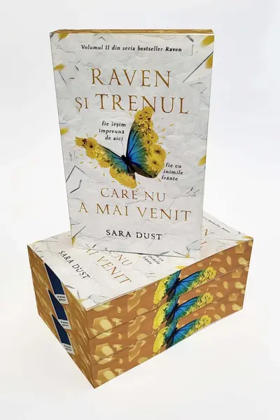 Raven și trenul care nu a mai venit Volumul II - PRINTED EDGES