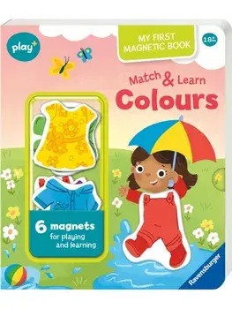 Ravensburger Play+ Infant & Toddler - My First Magnetic Book: Match and Learn Colours. 1. Aufl., Board book/Kathrin Lena Orso