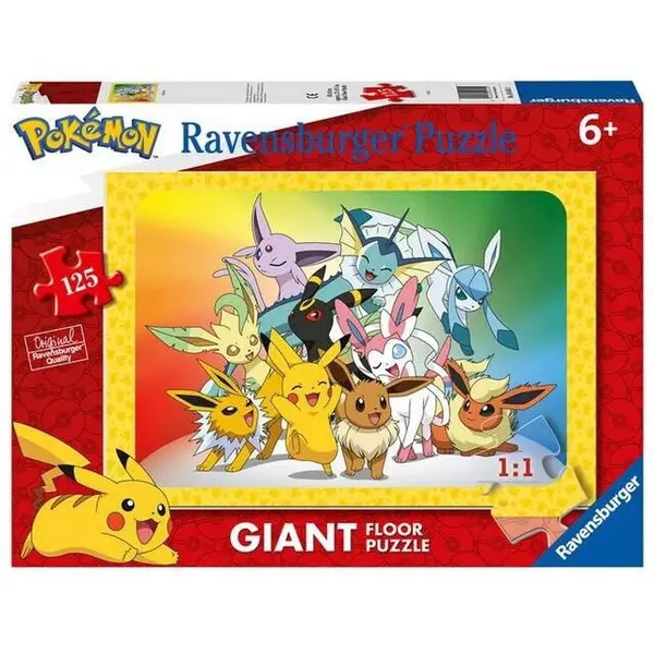 Ravensburger Puzzle Gigant Pokemon 125 piese