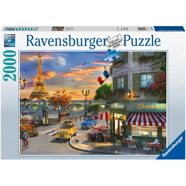 Ravensburger Puzzle Ravensburger - Apus in Paris, 2000 piese