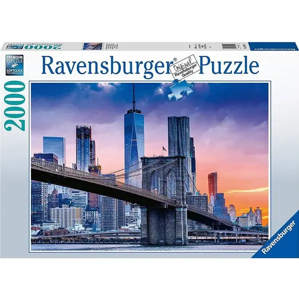 Ravensburger Puzzle Ravensburger - New York Skyline, 2000 piese