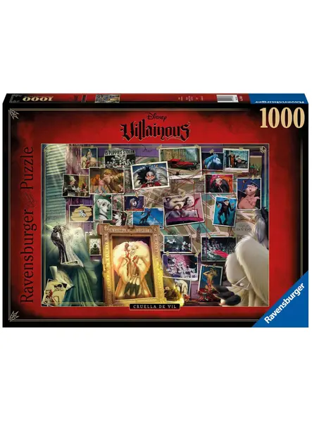Ravensburger Puzzle Villainous Cruella De Vil 1000p (12001124)