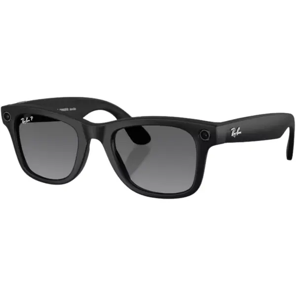 Ray-Ban Ochelari Smart Ray-Ban Meta Wayfarer Gen2, Marime M, 50-22, 32 GB stocare, Camera Foto 12mp, 5 microfoane, difuzoare, Wifi 6, Meta AI, High Bridge Fit, Grafit, Negru-Mat