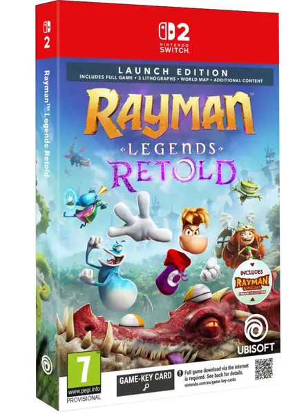 Rayman Legends Retold Launch Edition (game-key Card) Xbox Series S/X|PC|PlayStation 5