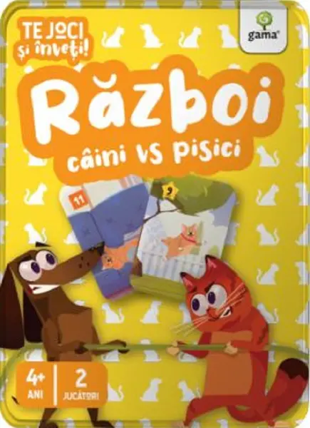 Război câini vs pisici. Te joci și înveți