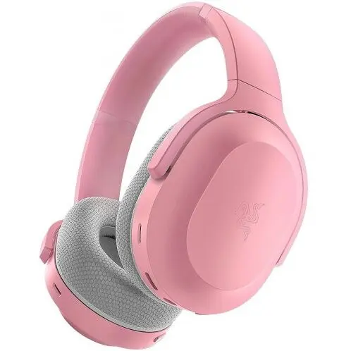Razer Casti wireless cu microfon Razer - Barracuda, Quartz, Roz