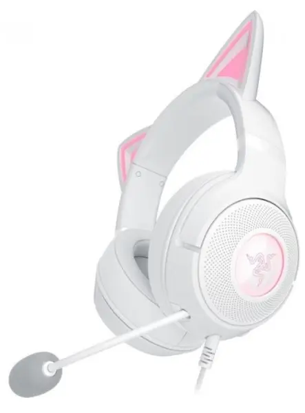 Razer Headphones Kraken Kitty V2 White