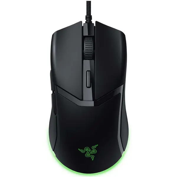 Razer Mouse gaming Razer Cobra, 8500 dpi, 6 butoane de control personalizabile, Iluminare RGB, Negru