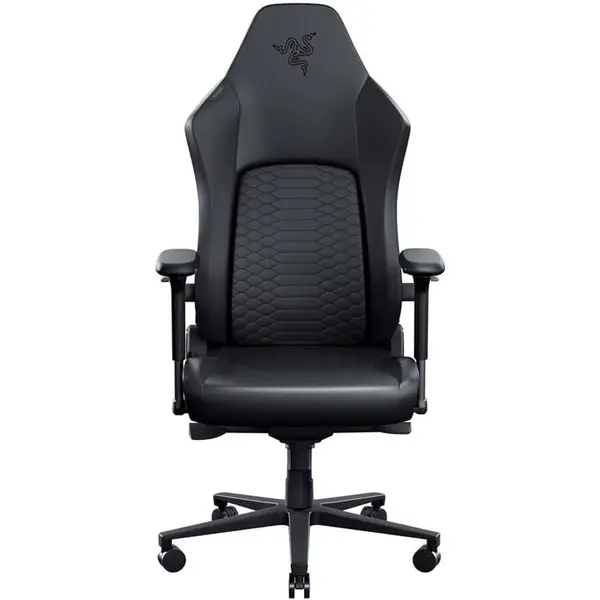 Razer Scaun Gaming Razer Iskur V2 NewGen, Ergonomic, Max 136 kg, Perna din spuma, Sistem HyperFlex, Cotiere 4D, Negru