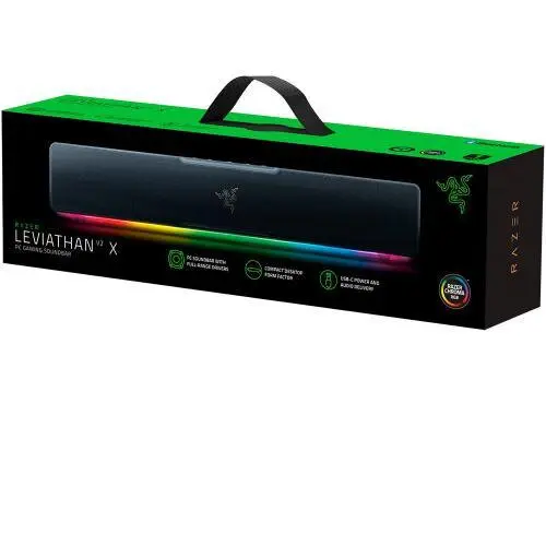 Razer Soundbar Razer Leviathan V2 X, Bluetooth, Negru