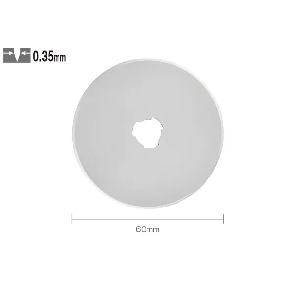 RB60-1 - lama japoneza rotunda de 60 mm. Olfa