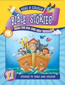 Read and Colour Bible Stories from the Old and New Testament. 27 Stories to read and colour, Paperback/***